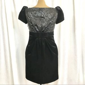 Jorya sequin and bow back dress